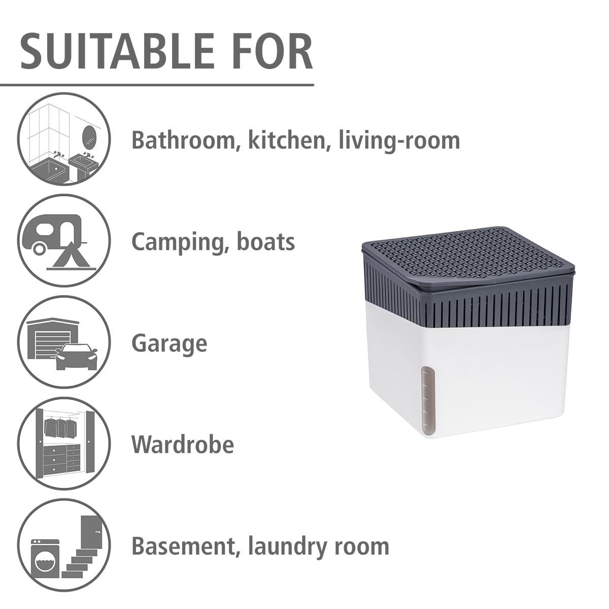 Dehumidifier cube against damp and mould — 4