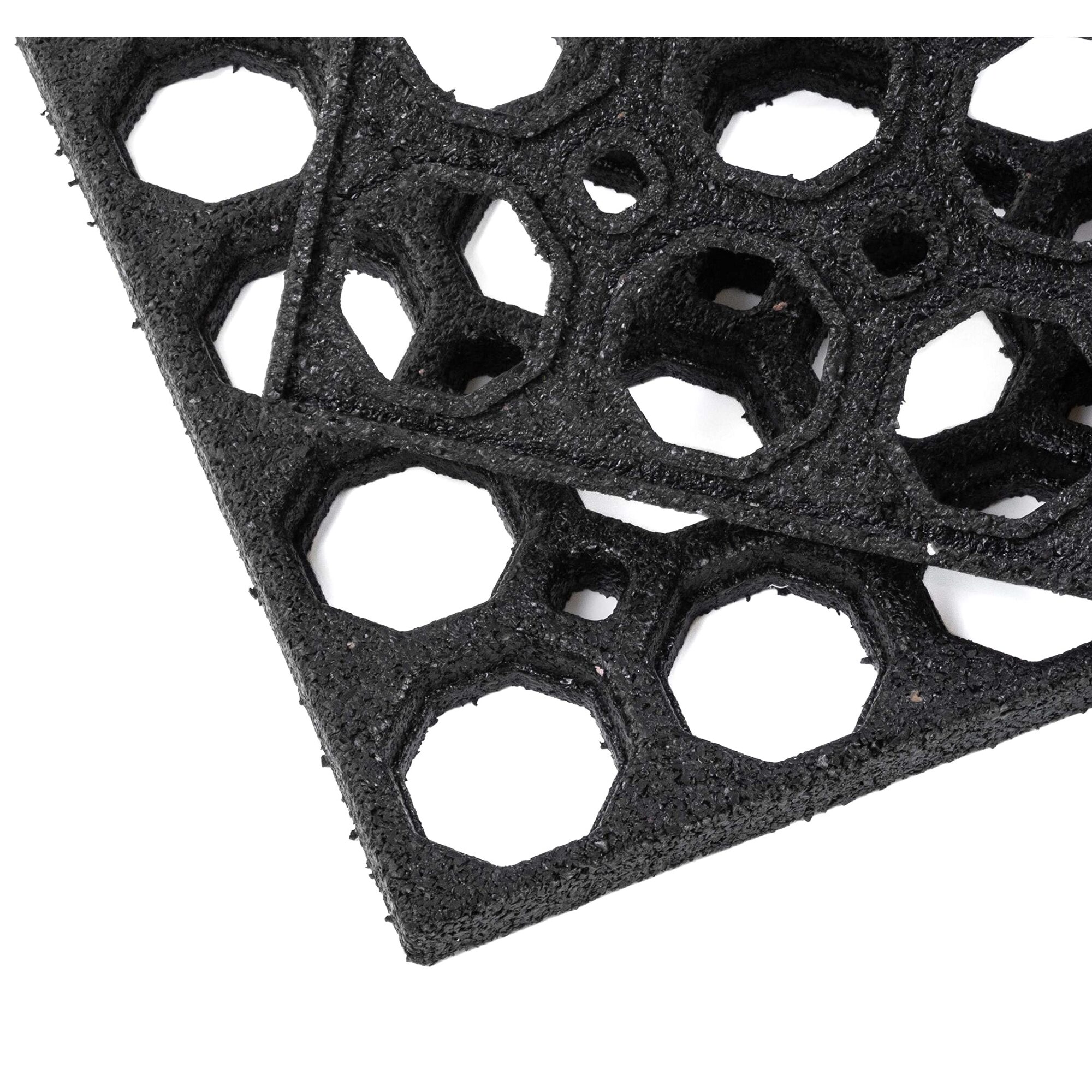 Rubber honeycomb doormat — 5