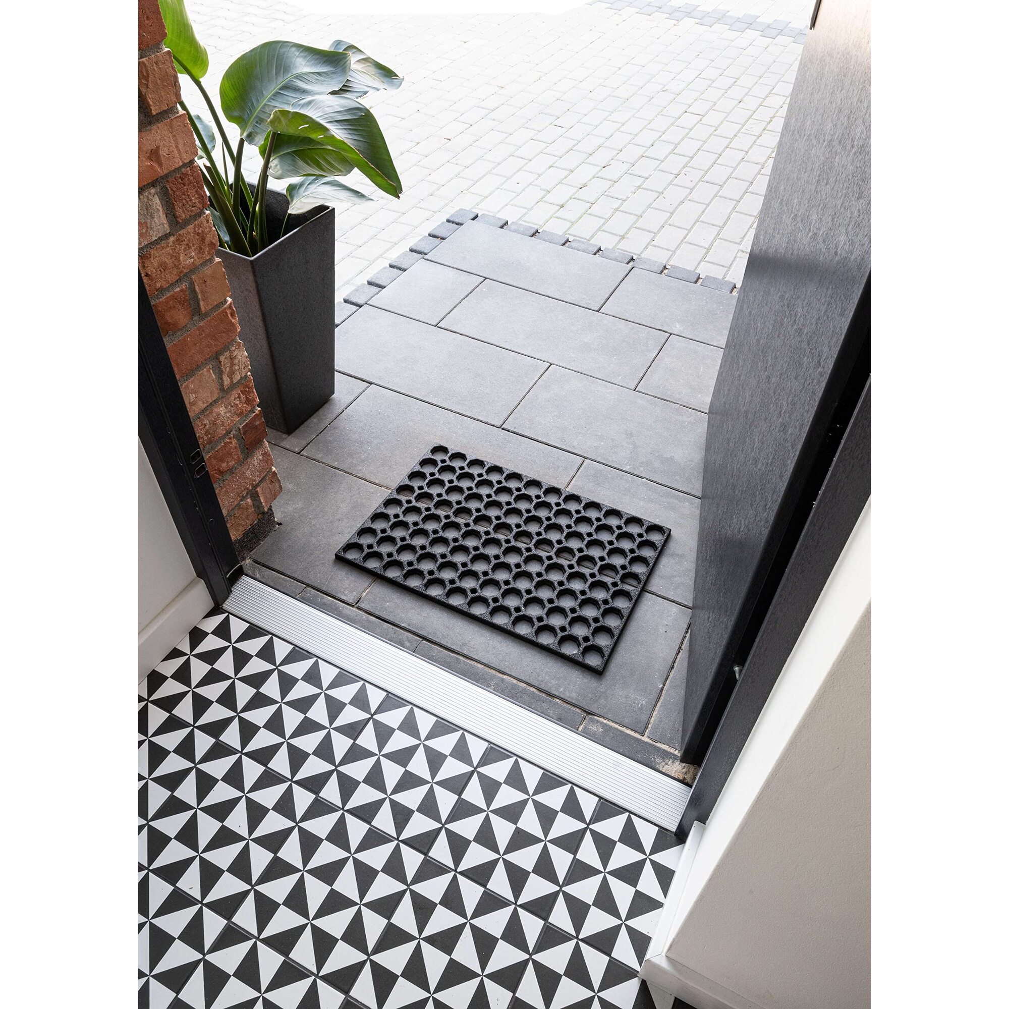 Rubber honeycomb doormat — 6