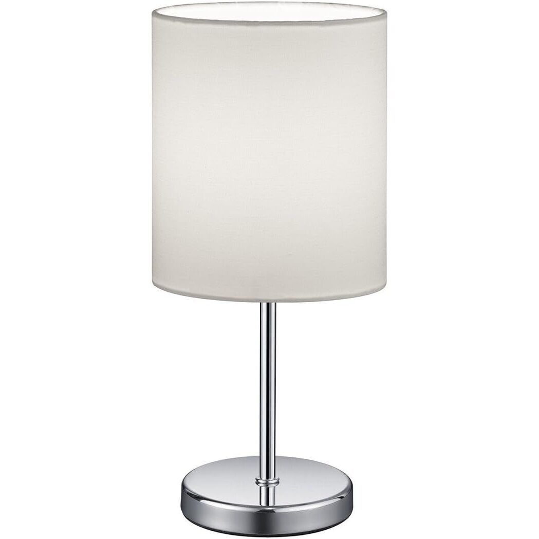 Window lamp – chrome with white shade