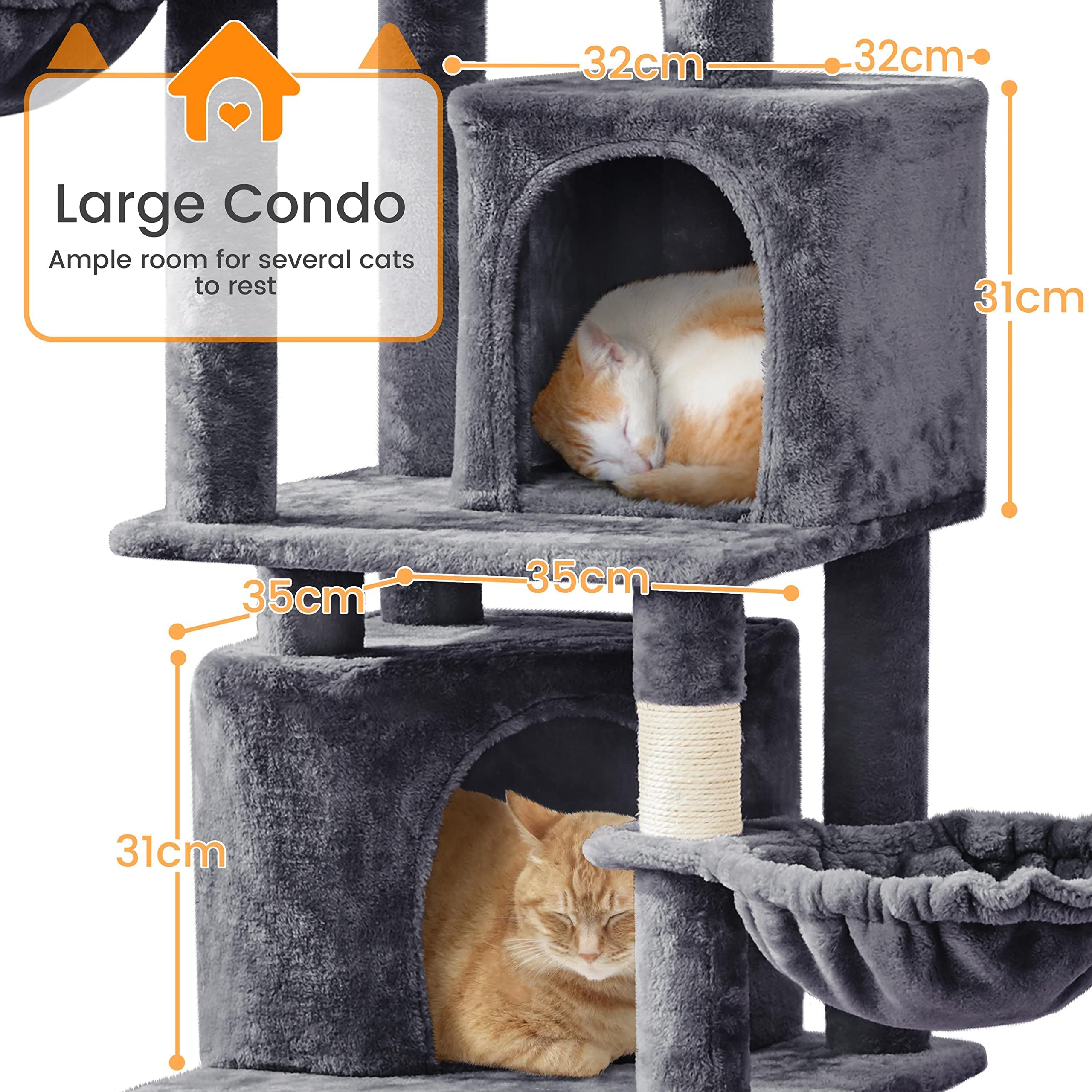 XXL cat tree 175 cm — 6