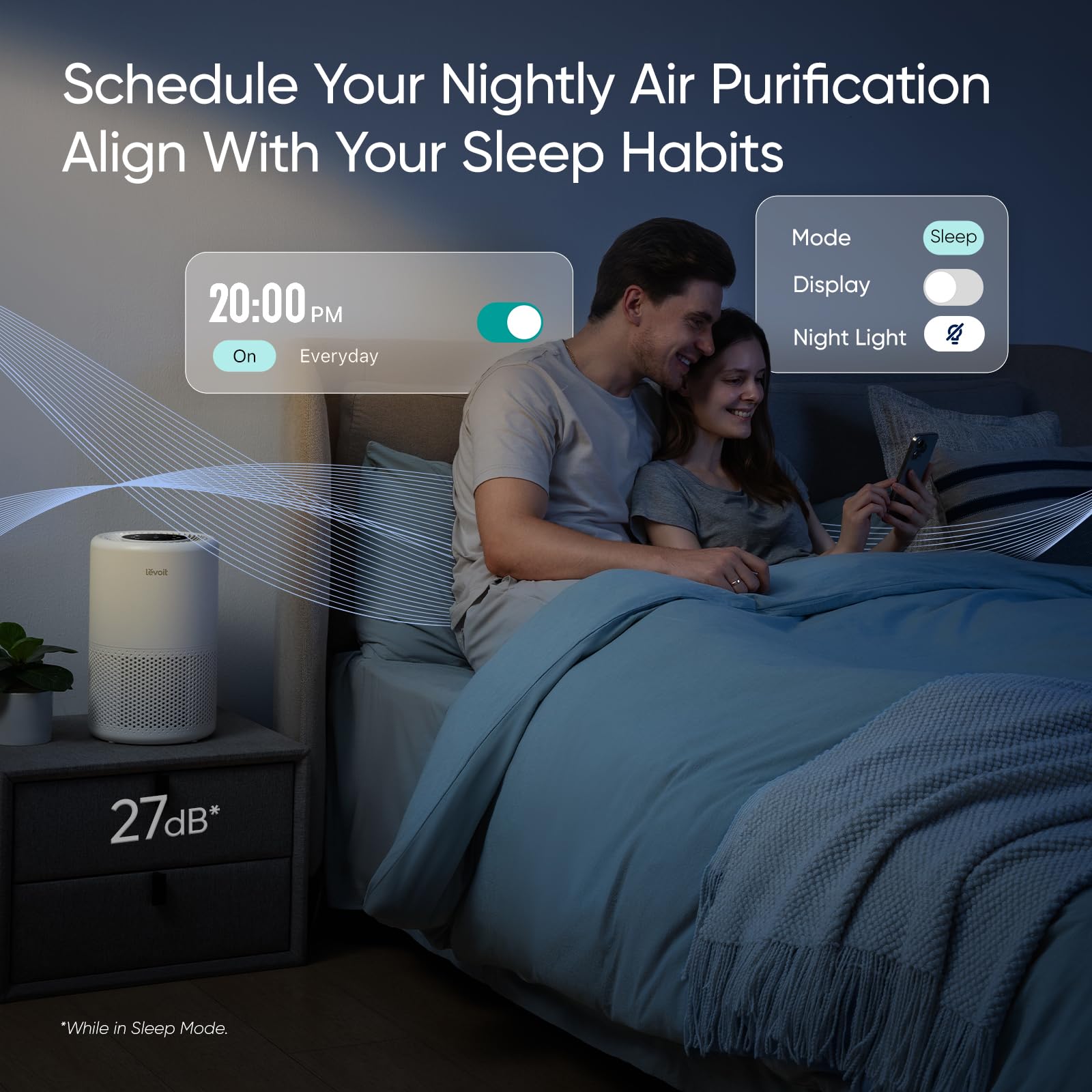 Levoit Core 200S smart air purifier — 3