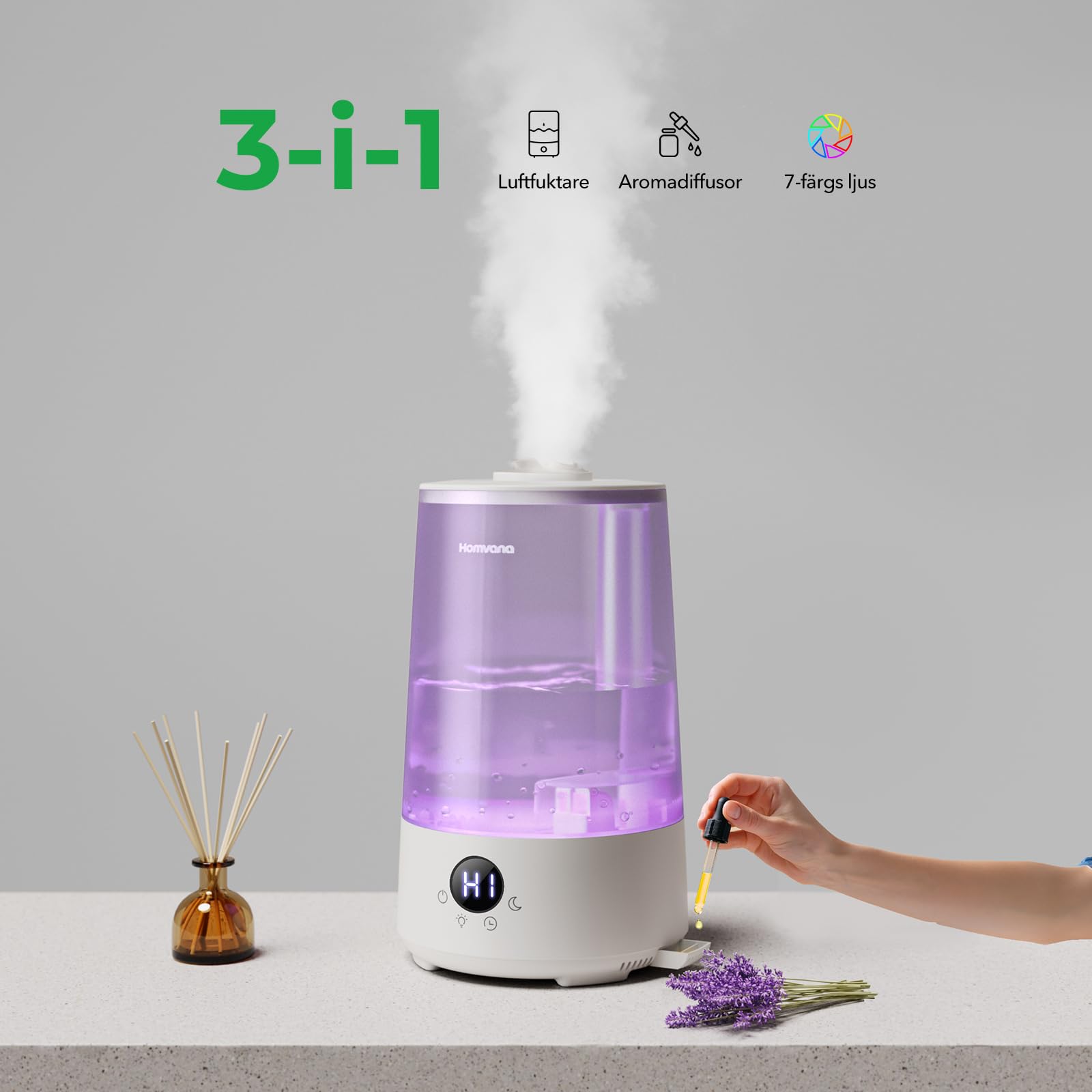 Humidifier 3.6 L – whisper quiet — 5
