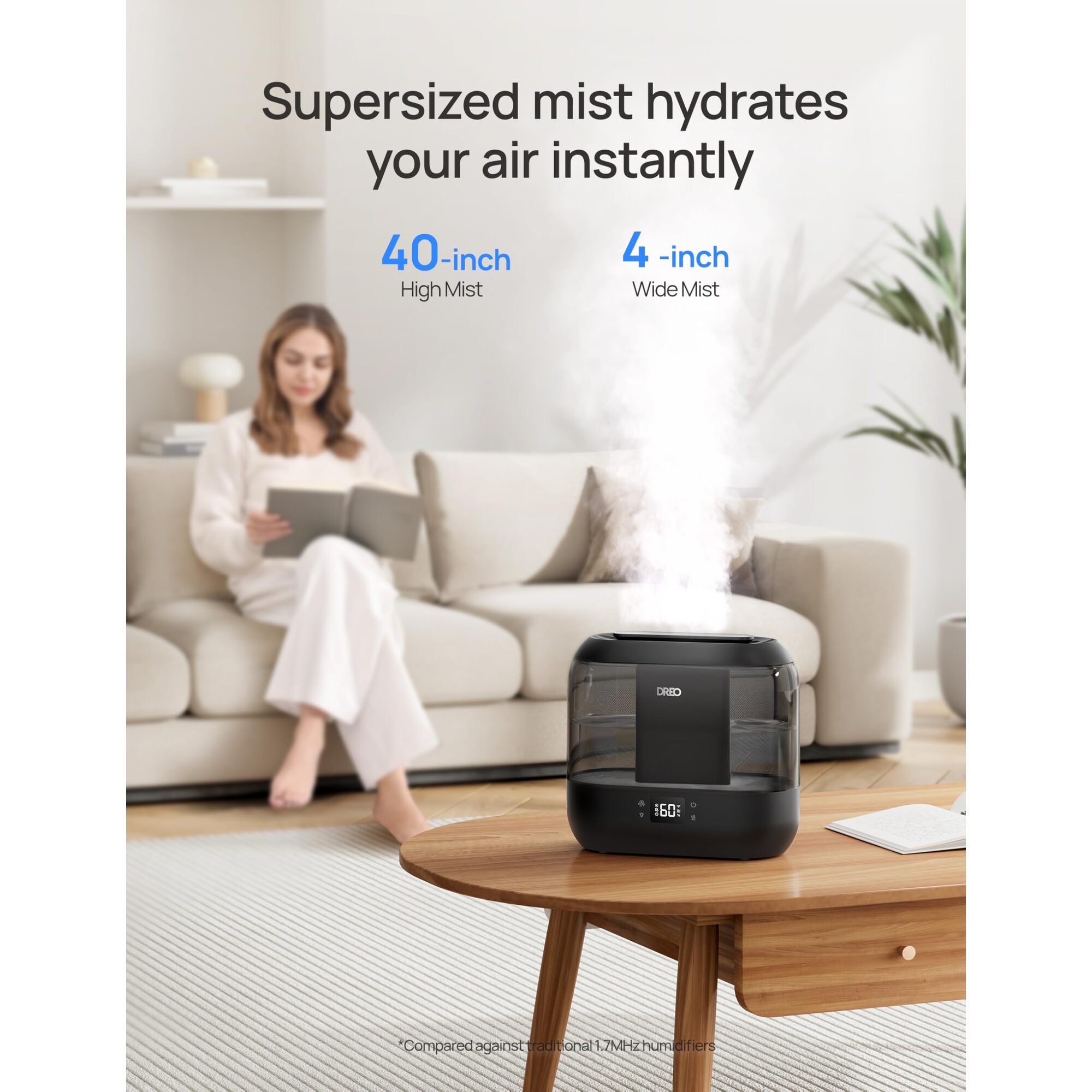Smart humidifier 4 L with app control — 4