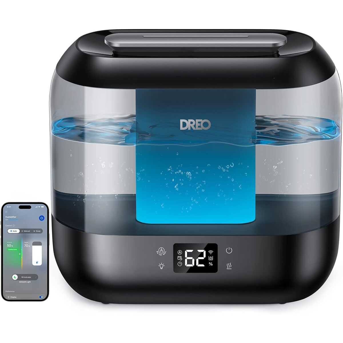 Smart humidifier 4 L with app control