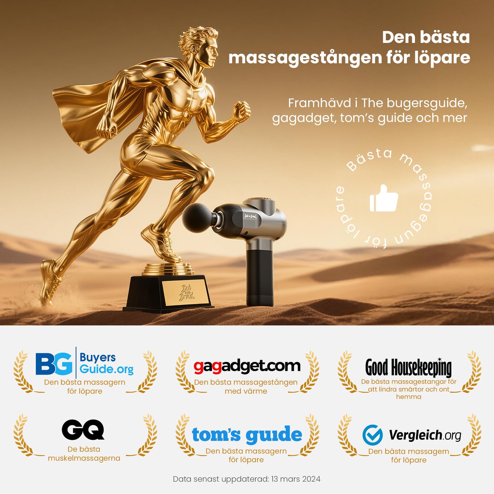 Deep tissue massage gun — 5
