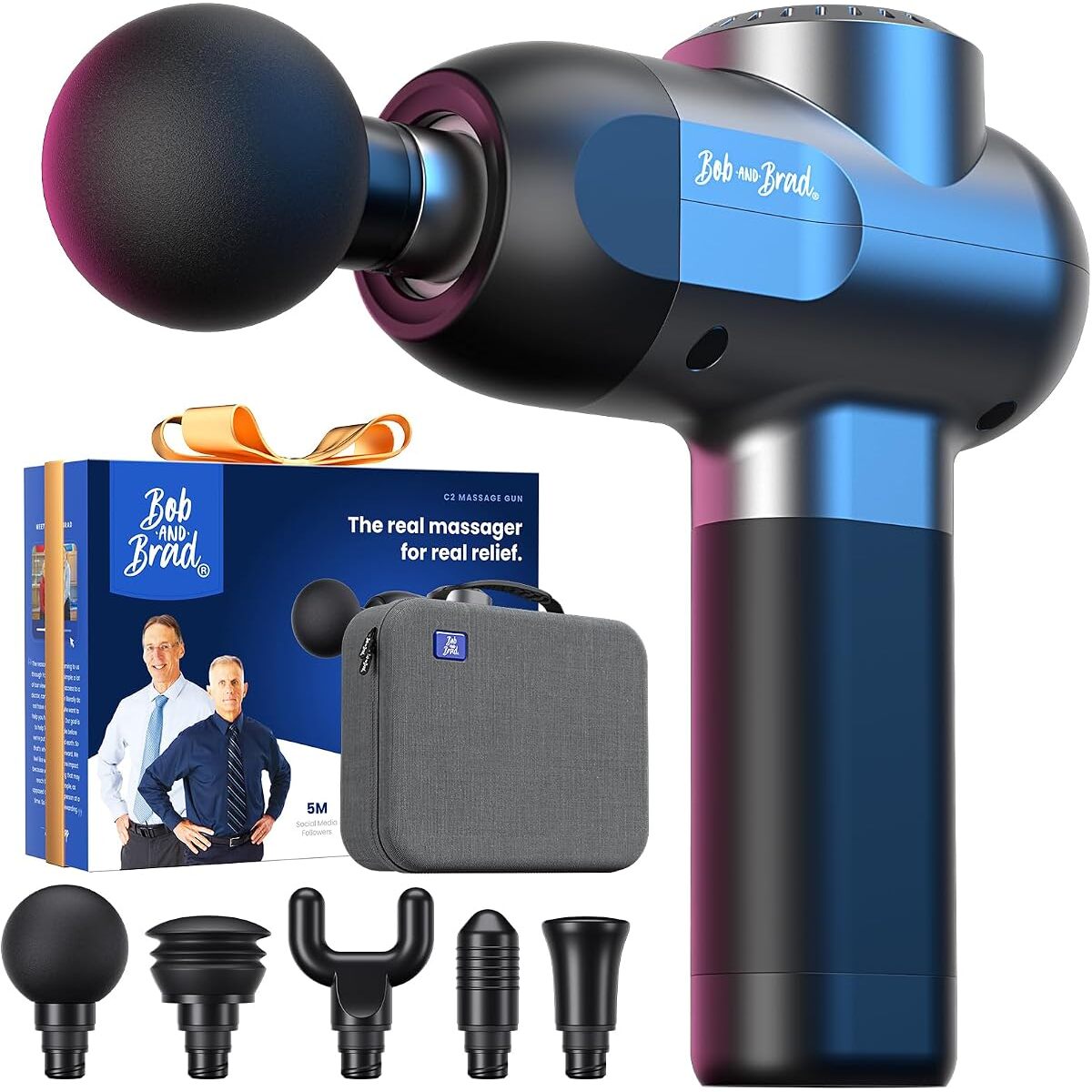 Deep tissue massage gun