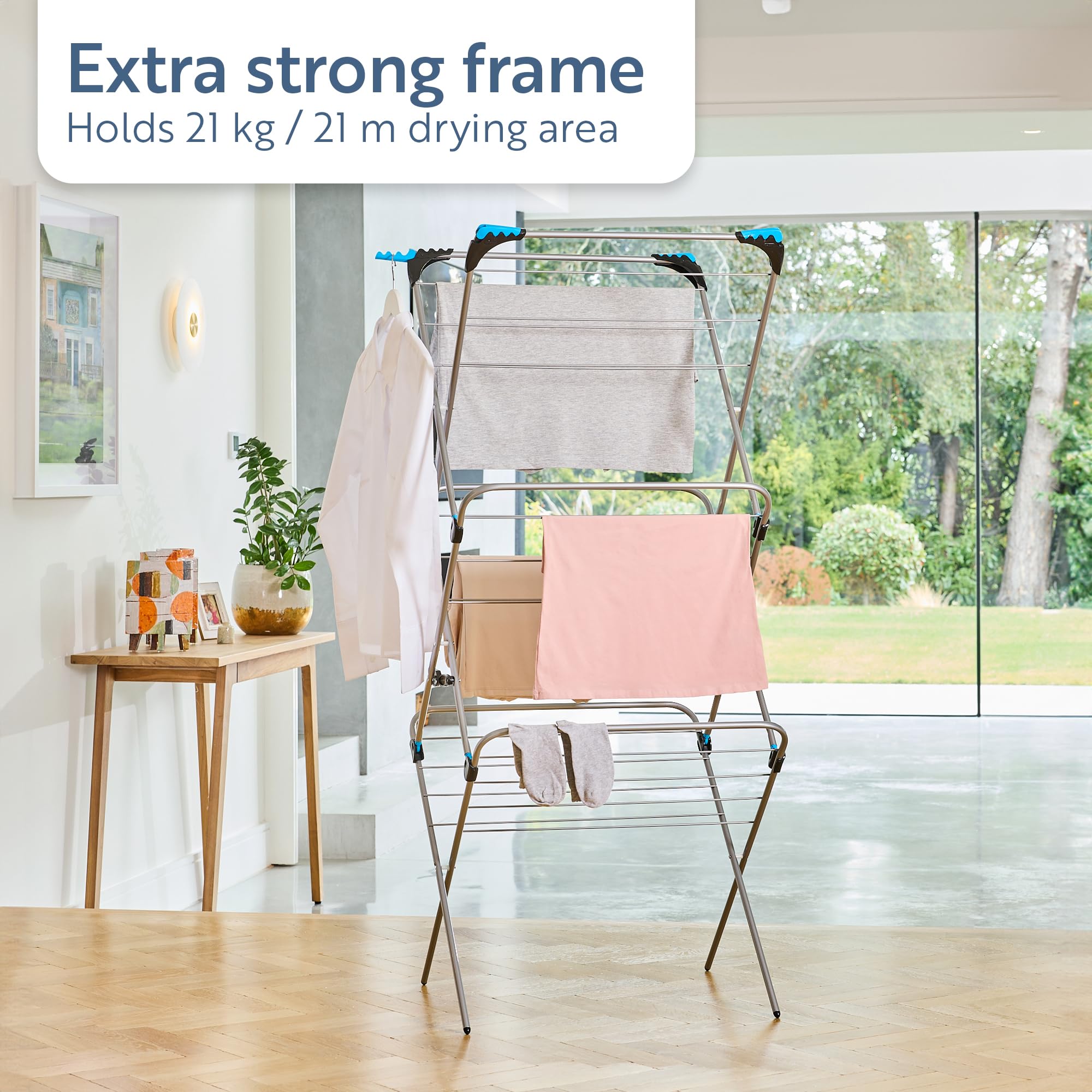 Drying rack, 21 m line length — 3